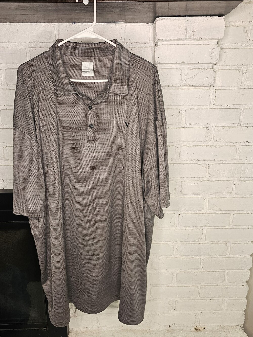 Callaway Men's Heathered Gray Polo
